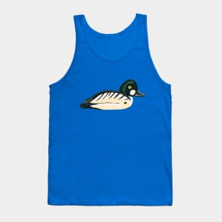 Common Goldeneye Duck Tank Top